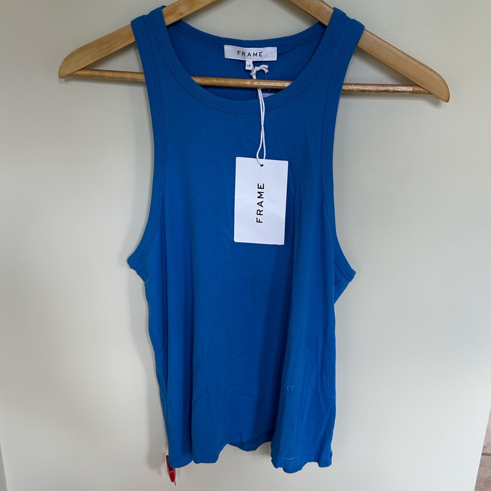 Frame Denim Ringer Tank Top
